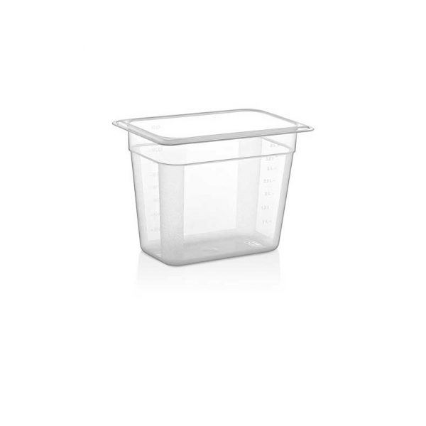 Bac Gastronorme PP 1/4 - 265x162xH200 mm