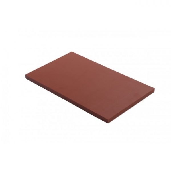 Planche PEHD 500 brun - GN1/1-53X32.5X2cm