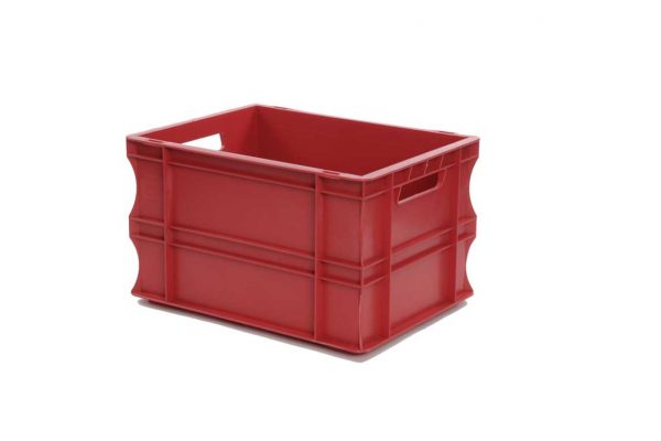Bac Eurobox plein - 400x300xH220 - rouge