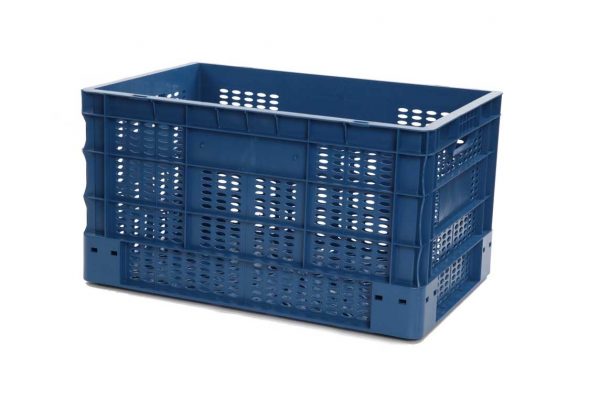 Bac Eurobox ajouré - 600x400xH330 - bleu