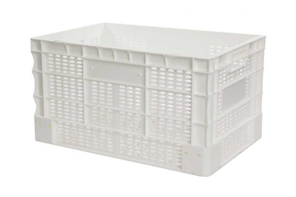 Bac Eurobox ajouré - 600x400xH330 - blanc