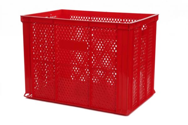 Bac Eurobox ajouré - 600x400xH420 - rouge