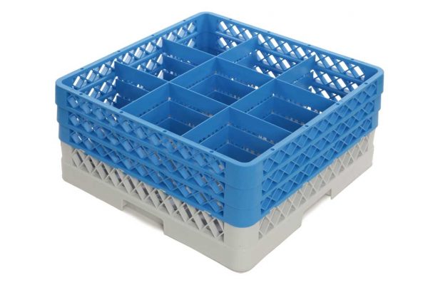 Casier de lavage 9 verres - Hauteur 19,5 cm