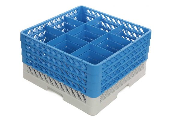 Casier de lavage 9 verres - Hauteur 23,5 cm