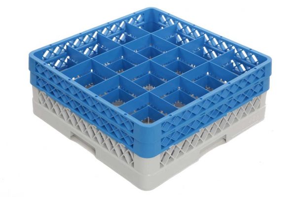 Casier de lavage 16 verres - Hauteur 15,5 cm