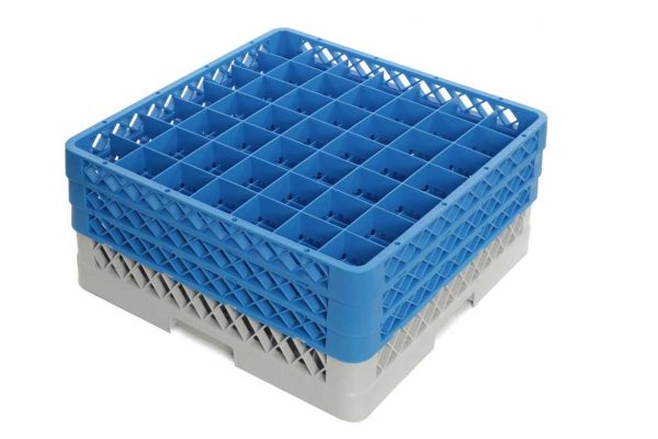 Casier de lavage 49 verres - Hauteur 19,5 cm