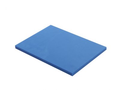 Planche PEHD 500 - bleu - 40X30X2 cm