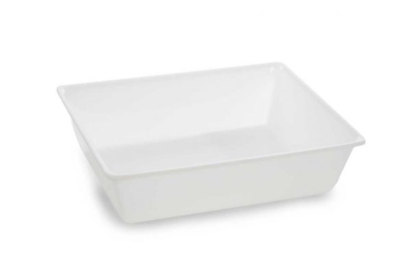 Plat PLEXI.GN 1/2 - 325X265X80mm - blanc