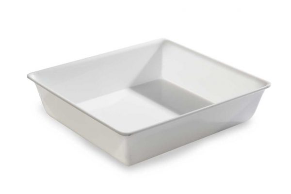 Plat PLEXI.GN 2/3 - 354X325X80mm - blanc