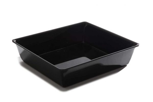 Plat PLEXI.GN 2/3 - 354X325X80mm - noir