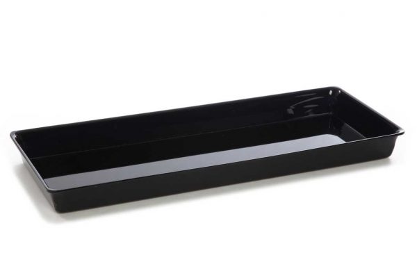 Plat PLEXI.GN 2/5 - 530X210X40mm - noir