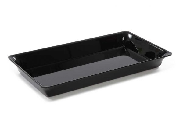 Plat PLEXI.GN 3/4 - 487X265X50mm - noir