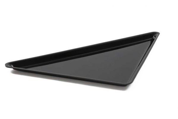 Plat PLEXI. triangle- 565X400X17mm - noir