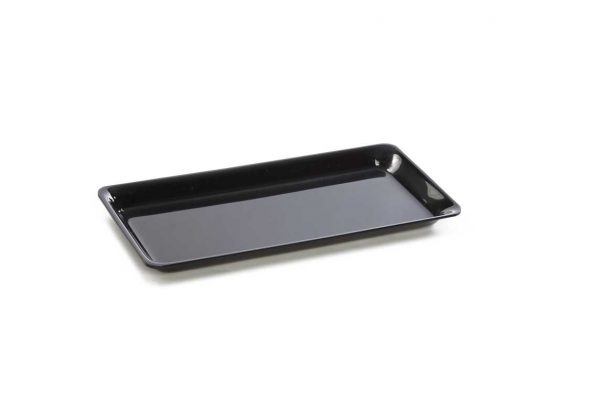 Plat PLEXI.  B04 - 290X150X17 mm- noir