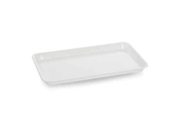 Plat PLEXI.  B09 - 300X180X17mm - blanc