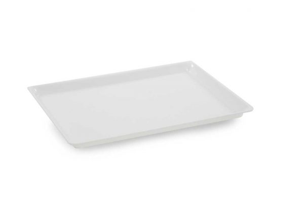 Plat PLEXI B26-360X250X17 mm - blanc