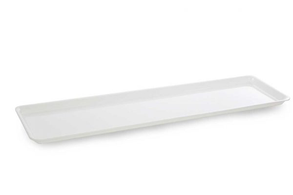 Plat PLEXI. B43 - 765X210X17mm - blanc