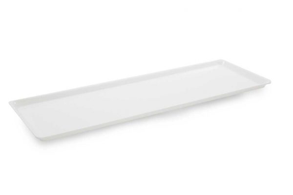 Plat PLEXI. B28 - 760X265X17 mm - blanc