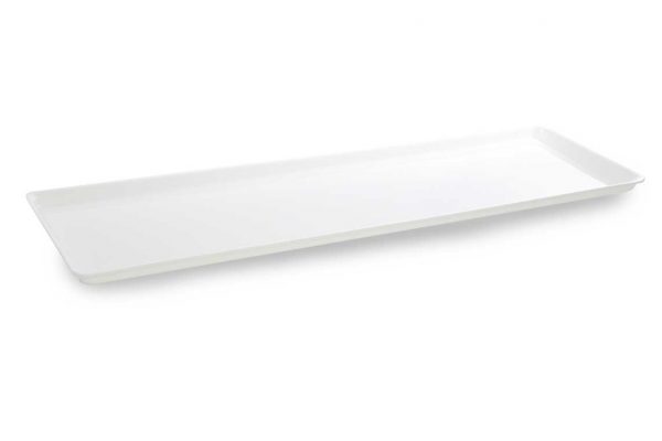 Plat PLEXI. B41 - 830X270X17mm - blanc