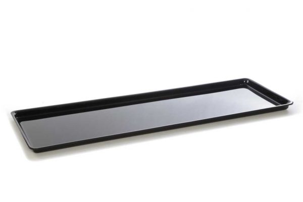 Plat PLEXI.  B41 - 830X270X17mm - noir