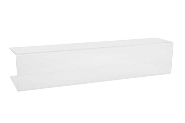 Vitrine ouverte / Retour plat-100X25X20cm