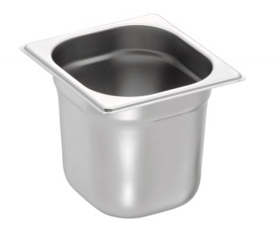 Bac Inox 201 - GN 1/6 - 176x162x150 mm