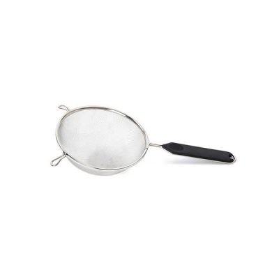 Passe-bouillon en inox Ø16 cm avec manche noir