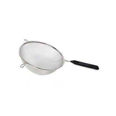 Passe-bouillon en inox Ø20 cm avec manche noir