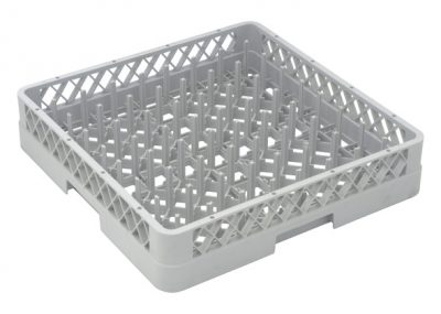 Casier de lavage gris pour assiettes