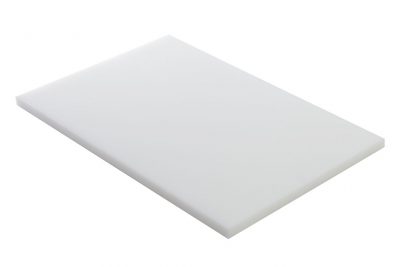 Planche PEHD 500 blanc- sur mesure- EP.3cm le M2