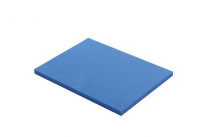 Planche PEHD 500 - bleu - 40X30X2 cm