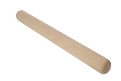 Rouleau pâtisserie hêtre diam.4.5CM/L.45CM