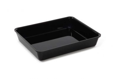 Plat PLEXI.GN 1/2 - 325X265X50mm - noir