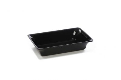 Plat PLEXI.GN 1/4 - 265X162X50mm- noir