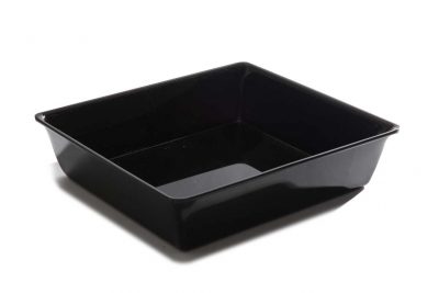 Plat PLEXI.GN 2/3 - 354X325X80mm - noir