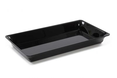 Plat PLEXI.GN 3/4 - 487X265X50mm - noir