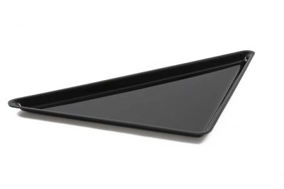 Plat PLEXI. triangle- 565X400X17mm - noir