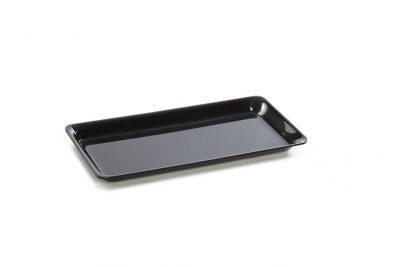 Plat PLEXI.  B04 - 290X150X17 mm- noir
