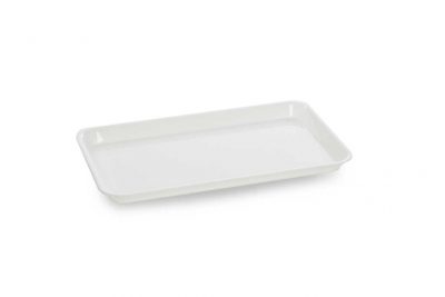Plat PLEXI.  B09 - 300X180X17mm - blanc