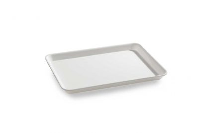 Plat PLEXI. B15 - 295X225X17mm - blanc