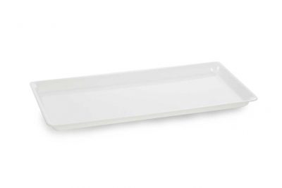 Plat PLEXI. B42 - 425X205X17 mm - blanc