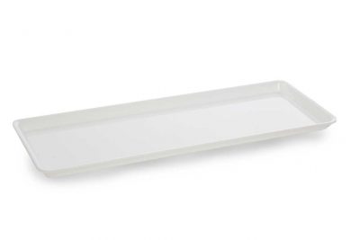 Plat PLEXI. B36 - 535X205X17 mm - blanc