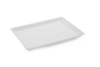 Plat PLEXI. B17 - 335X260X17mm - blanc