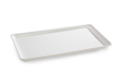 Plat PLEXI. B20 - 415X260X17mm - blanc
