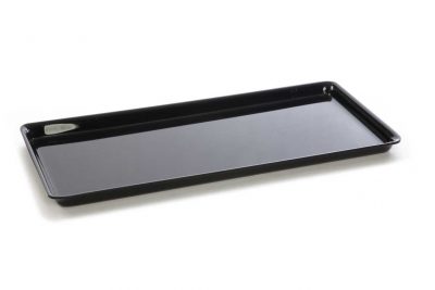Plat PLEXI. B24 - 500X250X17 mm - noir
