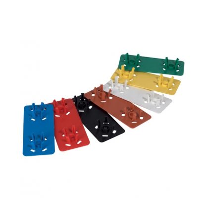Clip identification rouge pour casier de lavage